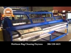 Hierloom Oriental Rug Cleaning Daytona Beach- Area Rug Takes a Ride on the Rug Duster