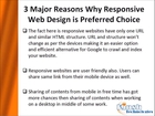 3 Major Reasons Why Responsive Web Design is Preferred Choice