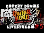 Guitar Hero WOR X+ Drums With Slit-Screen Camera Livestream #5 21/October/2013