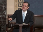 Cruz reads bedtime stories to daughters from Senate floor
