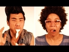 People Eating Foods They Hate In Super Slow Mo