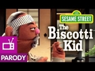 Sesame Street: Cookie's Crumby Pictures- The Biscotti Kid (Karate Kid Parody)