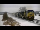 CSX on a very cold day