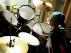Justin Bieber playing Drums 9 años