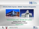 @MOR_Docs 2013 Sports Medicine Summit - Ankle Sprains - Tammy Sciortino