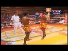 Cambodia Boxing - Noun Li kho VS Phan Samart on TV3 on 03 Nov 2013