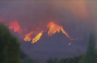 Wildfire Threatening Ski Resort Communities in Idaho