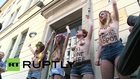 Germany: Bare-breasted Femen activists rally against Ukraine