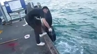 Man Catches Big Fish With His Hands