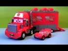 Mega Bloks Mack Truck Hauler LEGO Buildable Toys Lightning McQueen 7769 Disney Pixar car-toys