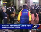 (Vídeo) Juan Gabriel le cantó al Presidente Nicolás Maduro en Miraflores (1/2)