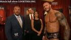 John Cena vs Randy Orton segment Survivor Series 2013