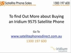 Can I Send Or Receive Emails With My Iridium 9575 Satellite Phone