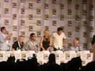 David Duchovny and Gillian Anderson arrives on stage Comic Con 2013 X-Files panel