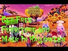 How To Get Halloween Themed Furnitures and Masks for free-Animal Crossing New Leaf